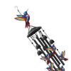Metal Wind Chime for Outside Butterfly/Red Bird/Hummingbird Hanging Windchimes for Garden Patio Backyard Decor