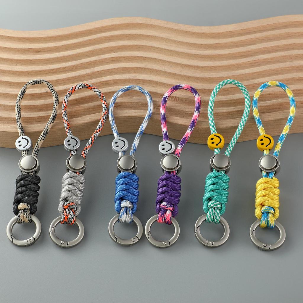 Multicolor 7-Core Paracord Lanyard: Phone, Camera, Keychain, Anti-Lost Wrist Strap, Water Bottle Holder