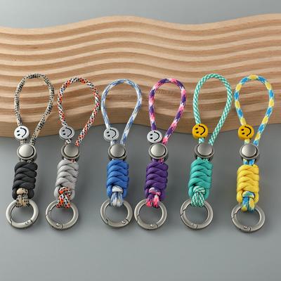 Multicolor 7-Core Paracord Lanyard: Phone, Camera, Keychain, Anti-Lost Wrist Strap, Water Bottle Holder