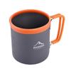 480ml Wasserbecher faltbar, verbrühsicher, Aluminium, Campingbecher, Outdoor, Reise, Picknick, Trinkbecher, Geschirr