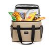 Multifunkční dvouvrstvé chladicí tašky na oběd pro ženy Muži Velkokapacitní cestovní piknikový obědový box s ramenním popruhem