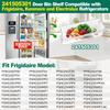 UPGRADED 241505301 241505300 Refrigerator Door Bin Shelf Compatible with Frigidaire FGSC2335TFB Door Shelf Replacement FGSC2335TDB FFSC2323TS8
