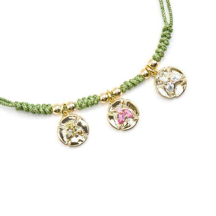 Bracelet - Luxenter - Ufore - Argent 925 - Or 18k - Zircon multicolore