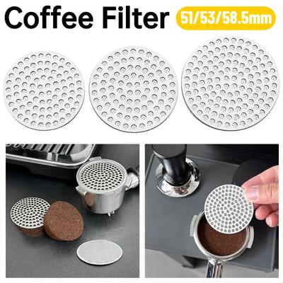 Heat Resistant Coffee Filter Screen Portafilter Barista Making Puck Screen Coffee Making Mesh Espresso Accessories