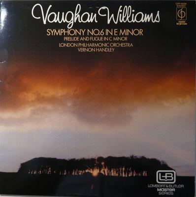LP Record RALPH VAUGHAN WILLIAMS  LONDON PHI  Symphony No 6 In E Minor Prelude  CFP40334 Classics For Pl 1980 UK Classical Used