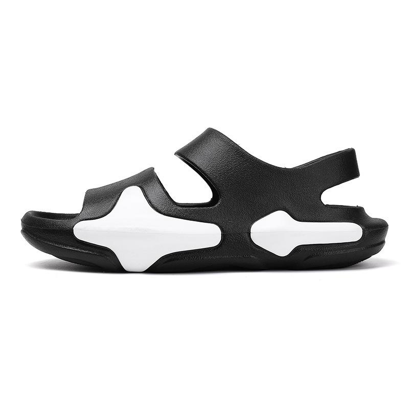 

2024 дырка обувь мужская трендовая одежда для отдыха тапочки персонализированные сандалии двойного назначения домашние летние новые пляжные сандалии 39-40