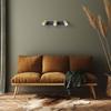 Oprawa Ścienno-Sufitowa Czarna Listwa 45 Cm Złote Ruchome Reflektorki 3Xgu10 50W Snow Light Prestige