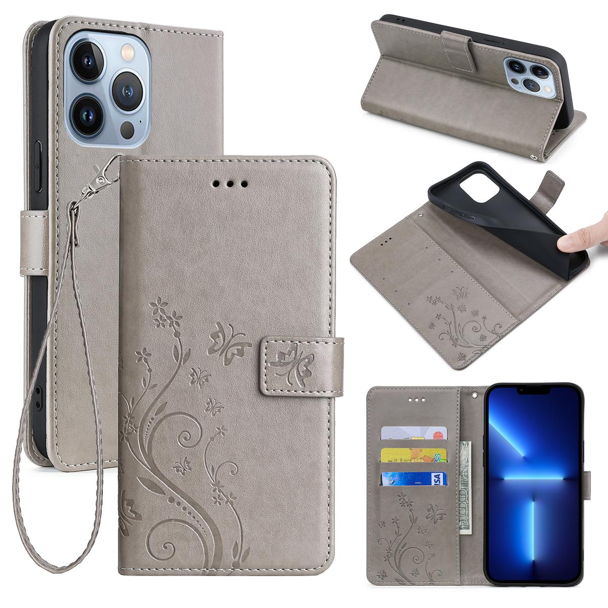 

Кожаный чехол-кошелек с тиснением в виде бабочки для iPhone 16 15 14 Plus 13 12 11 Pro Max Plus Samsung S25 S24 S23 S22 S21 Ultra Plus FE A16 A56 A15 A54 A55 Samsung A56 5G