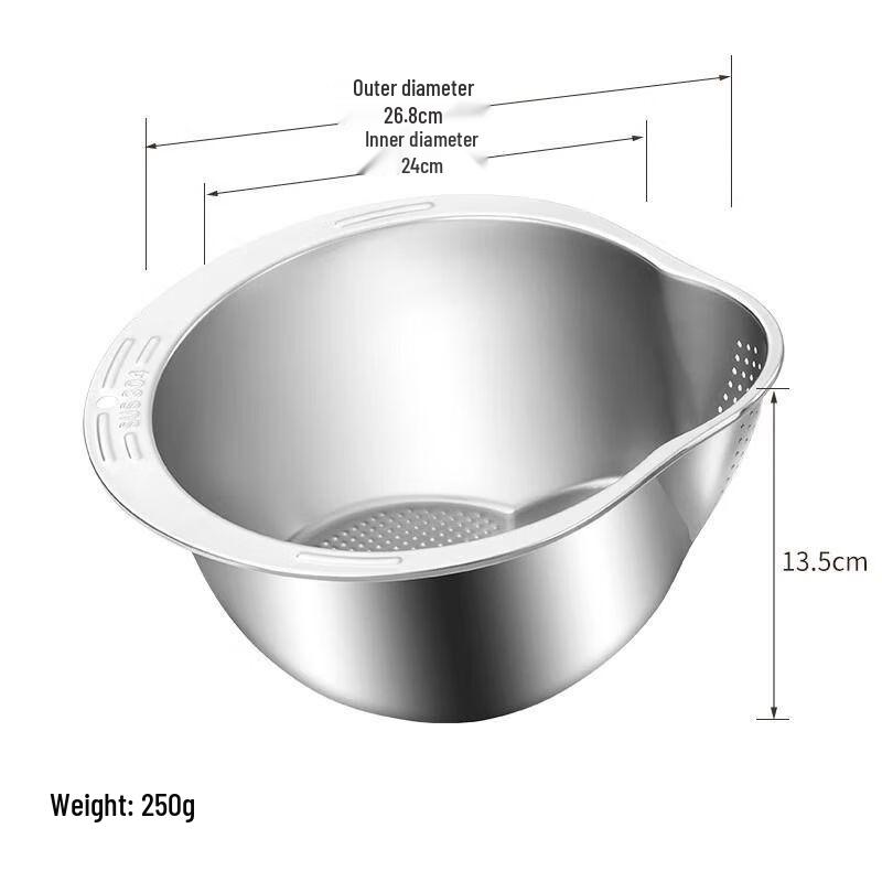 FACE MINI 304 Stainless Steel Kitchen Strainer