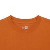New Era Short Sleeve Oversized Rust Orange Black Oversized Cotton Tee Box Logo T-shirt S/S