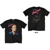 Tricou Unisex David Bowie: Tineri americani (Imprimare înapoi) (Mare)