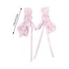 1pair Bowknot Shape Duckbill Hairpin Y2k Hair Clip Elegant Hairpin for Girls