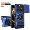 Funda para Nubia Music 4G Funda Anillo Giratorio Deslizante Protección Cámara Soporte Cubierta a Prueba de Golpes Capa Funda