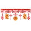 Decorative Chinese New Year Dragon Banners Felt Spring Festival Hanging Flag  Lunar New Year