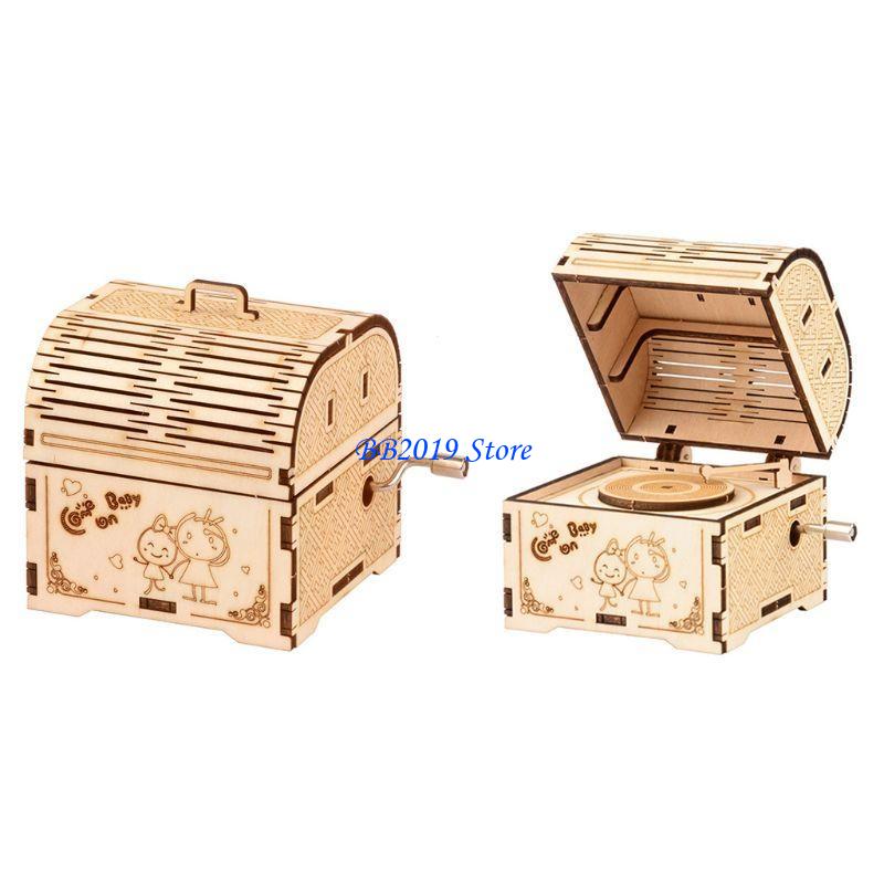 Q0Kb Kids Favourite Decorative Music Box Supplies For Age 3+ Kids/Adults