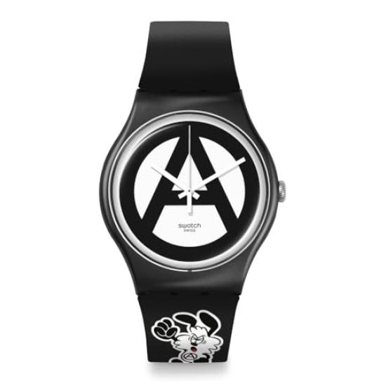 Часы Swatch VICK BY VERDY SO29Z138, Черные
