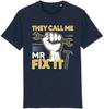 Unisexs Summer Fashion Casual Shortsleeved Shirt  They Call Me Mr Fix It Tshirt Funny HandyUnisex Tools TradesUnisex Fathers Day Dad
