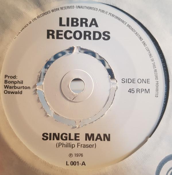 

7inch Record PHILLIP FRASER BONPHIL ALSTARS Single Man L001 LIBRA UK Reggae Ska Dub Used
