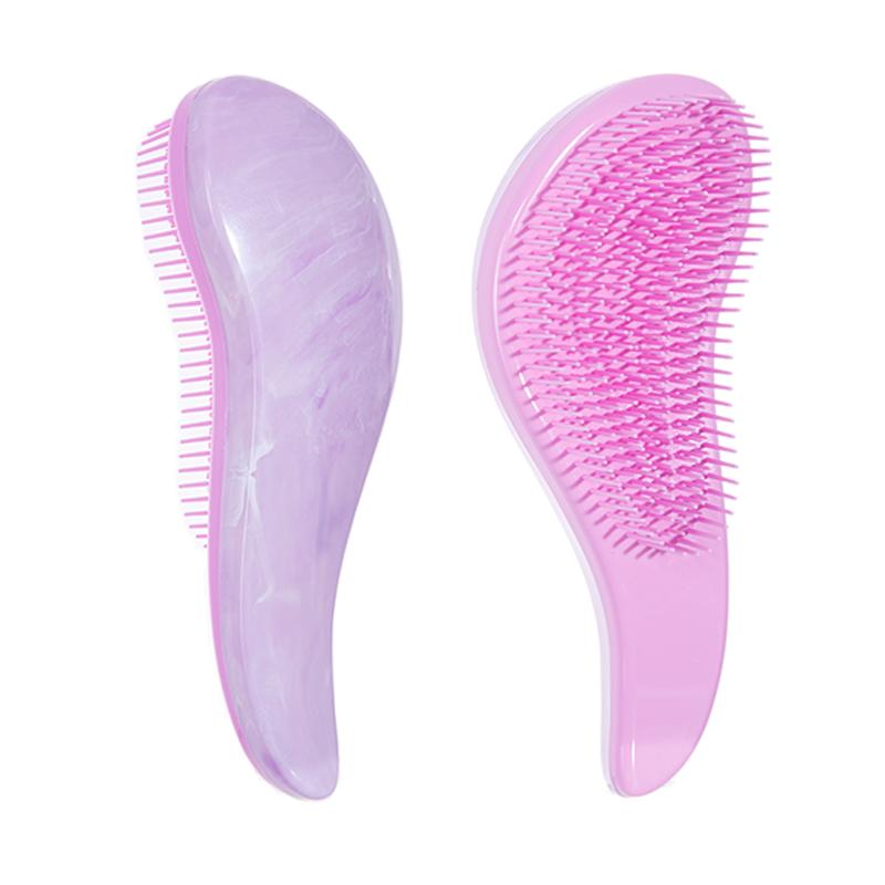 1PC Magic Detangling Hair Brush – Soft Wheat Straw Scalp Massage Comb, Anti-Static Gentle Grooming & Styling Tool