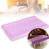 Soft Cotton Stripe Beauty Salon Sheet SPA Treatment Bed Cover With Face Breath Hole