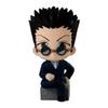 Hunter X Hunter Zestaw 4 szt. Q Siedząca Lalka Chibi Gon Killua Kurapika Leorio PVC GK Figurka Dekoracja Biurka Hobby Prezent Urodzinowy Zabawka