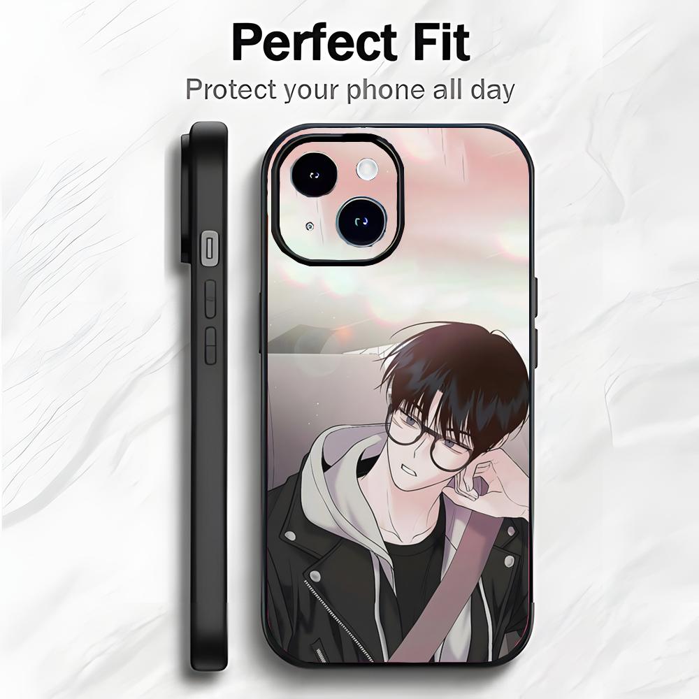 Romantic Korean Manhwa M-Mondays Savior Phone Case Phone Case Soft Packaging Lightweight For iPhone17 16 15 14 13ProMax