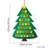 Felt Wall Christmas Tree Ornament Fun Handmade Toy Wall Felt Christmas Tree For Girl Kids Adults Nurseries Classrooms Living