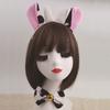 Kuh Kostüm Set Kuh Ohren Schwanz Fliege Tutu Rock Handschuhe Tier Kostüm Set Zubehör für Halloween Cosplays