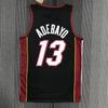 Miami Heat Basketball Jersey Custom Name Number Printed Sportswear Breathable Performance Shirt Men Women