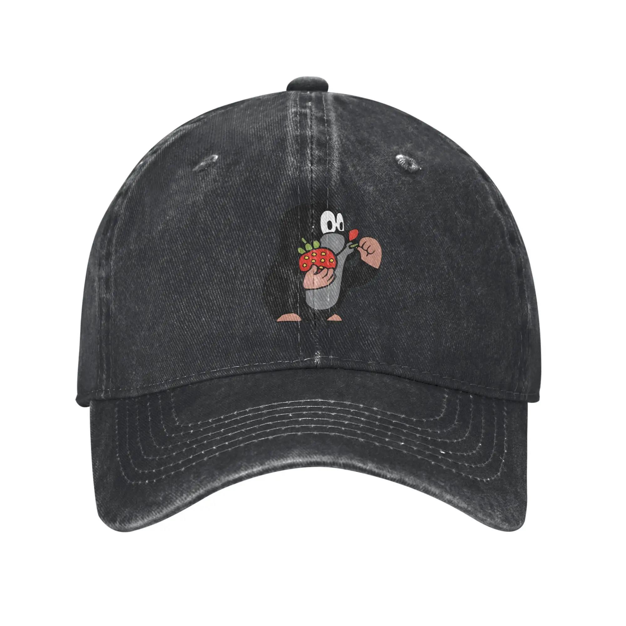

Baseball Cap The Little Mole Spring Casual Trucker Hat Men Women Print Outdoor Gym Sun Visor Baseball Caps One Size