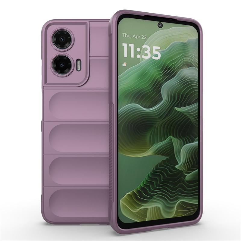 Shockproof Phone Case For Motorola Moto G35 Case Anti-Slip Silicone Full Back Cover For Moto G35 Case For Moto G35 5G 6.72 Inch