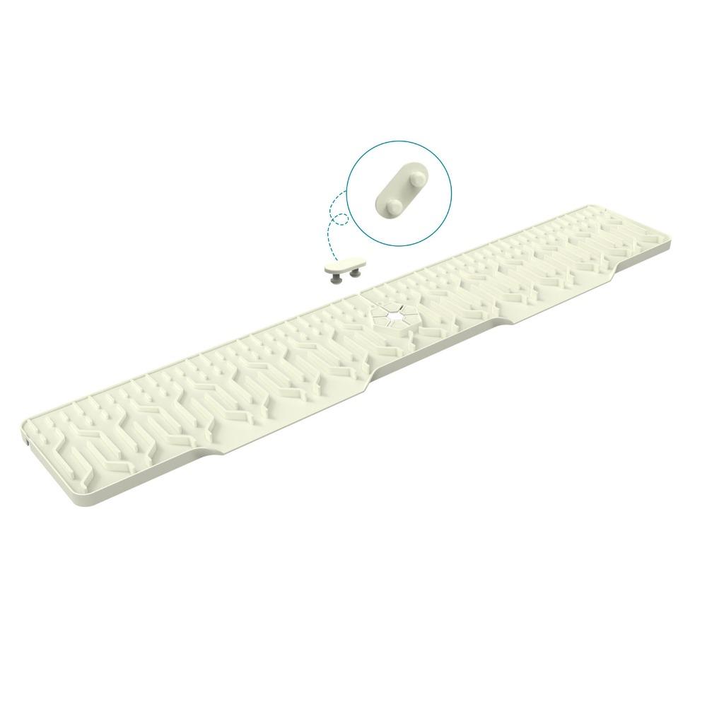 

Silicone Kitchen Faucet Splash Guards Anti-splash Drain Tray Mat Sink Splashing Guard Kitchen Style C