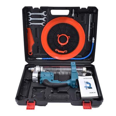 Pistol de unsoare electric portabil, cu tijă de presiune rezistentă la explozii, economisitor de muncă, injector de ulei, capacitate mare, unealtă pentru ulei de lubrifiere auto