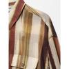 2025 European & American Retro Striped Loose Casual Women's Shirt