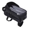 Bike Front Frame Bag Water Proof EVA Hard     Top Tube Bag Cycling Pouch with Touchscreen TPU Film