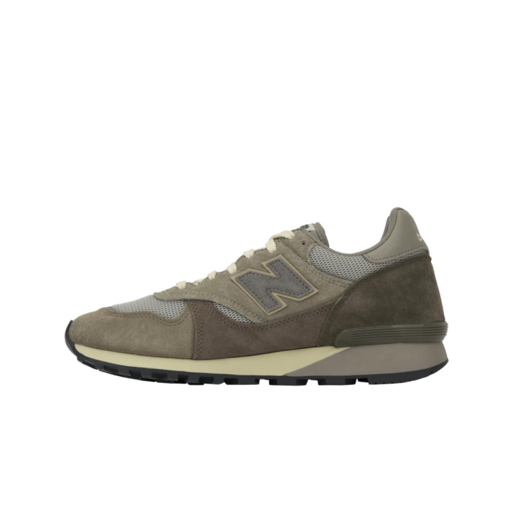 AURALEE x New Balance 475 London Fog Unisex Tenisky Šedá Taupe-Šedá Falcon U475AE