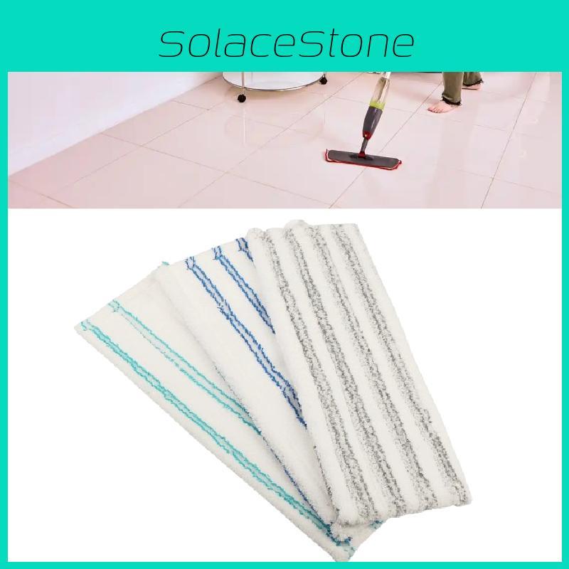 Reusable Microfiber Mop Head With Absorbent Fabric For Home And Office Floors