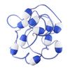 One-time Forming Design Safety Rope Swim Lane Line White And Blue
