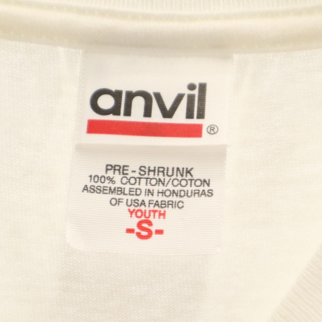 anbil 00s Old HOOTERS Owl Print Short sleeve T-shirt S off white animal Women Used