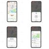 Mini Smart GPS Tracker Key Finder Locator Anti Lost Device Tracker For Kids Pets Car Luggage Works With Find My APP iOS System
