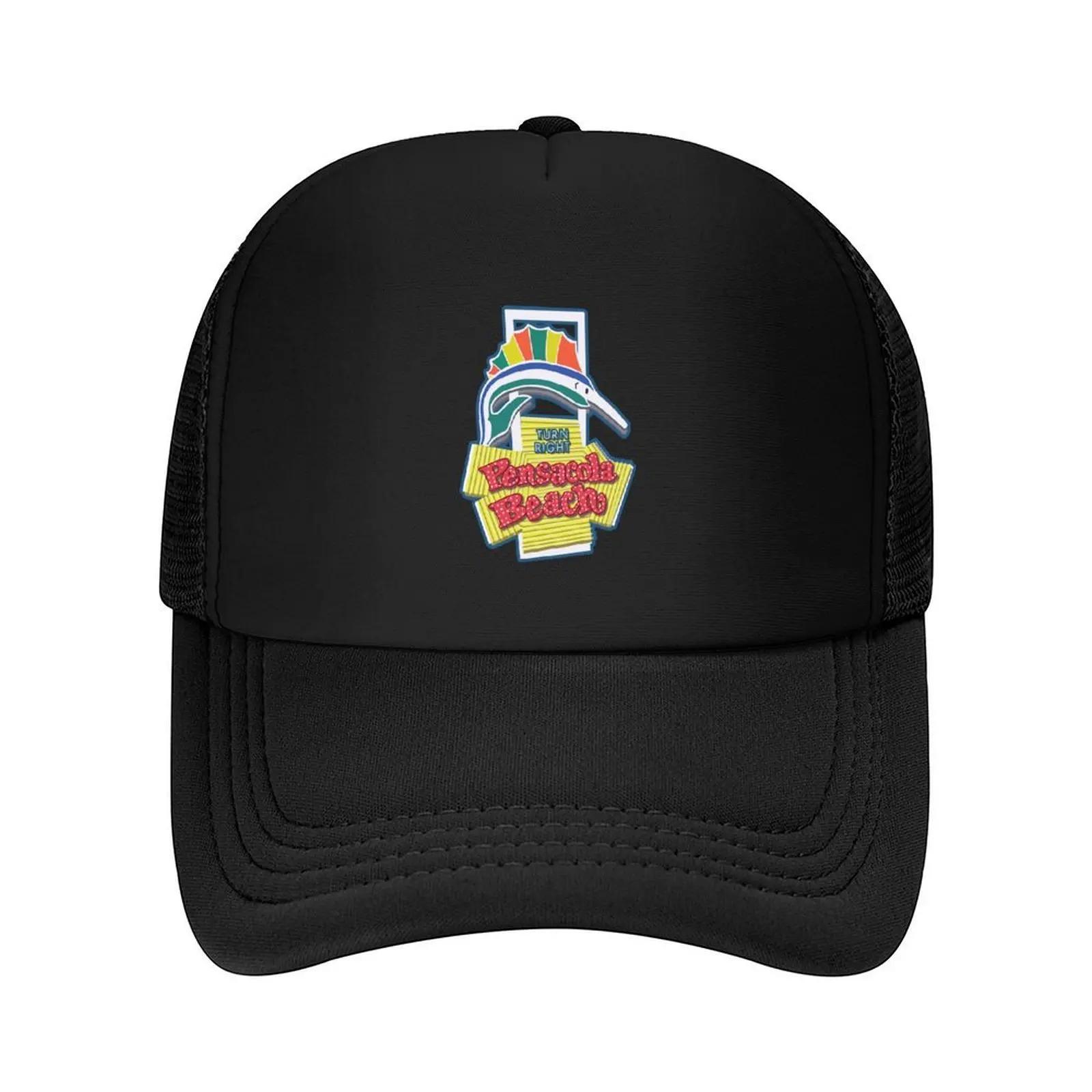Pensacola Beach sign Baseball Cap Beach Bag designer cap Hip Hop fishing caps Unisex Unisex Luxury Brand Womens