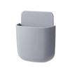 Multifunctional Wall Mounted Storage Box Mobile Phone Plug Holder Stand Rack Remote Control Storage Organizer Case