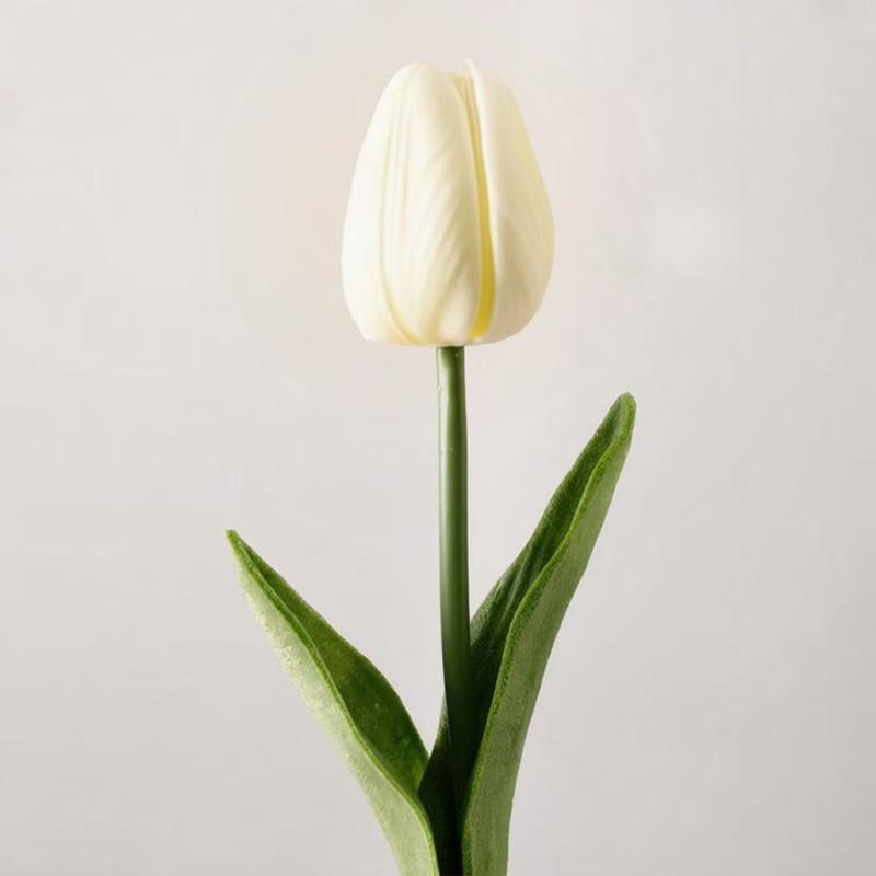 5/10 st Konstgjorda Blommor Trädgårdstulpaner Äkta Känsla Blommor Tulpanbukett Dekor Bröllop för Jul Godis Bröllop Födelsedag