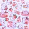 Cartoon 3D Rabbit Bonbon Drop Stickers Cute Diy Mini Kawaii Puffy Stickers Scrapbook Laptop Phone Case Crystal Stickers