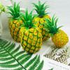 Creative Plastic Pineapple Model for Decoration, Early Education, and Photography.