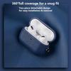 High Quality Litchi Textured Leather Headphone Case For Airpods Pro 3 2 Pro3 Business Earphone Cover For AirPods4 Protector Case