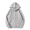 Felpa con cappuccio casual gotica Harajuku Y2K Streetwear High Street Felpa con cappuccio da uomo Retro Zip Up Manica lunga Giacca larga Cappotti