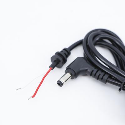 Dc Plug Adapter Charger Cable Cord 5.5 X 2.5mm Laptop Power Connector Right Angel Jack  120W for Pc Notebook Charger Repair Wire