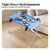 Pet Grooming Table with Detachable Mesh Center, Breathable Pet Grooming Hammock for Small Dogs Cats, Portable Pet Care Stand