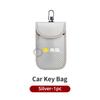 Carbon Key Wallet Car Key Bag Multi Function Storage Case For Renault RS Clio Scenic Logan Megane Koleos Sandero Safrane R555